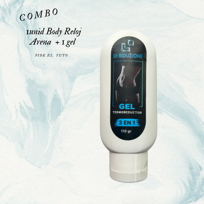 Body Reloj Arena   + gel  termoreductor